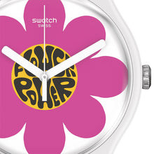 Load image into Gallery viewer, Swatch Flower Hour Watch - SO32M104