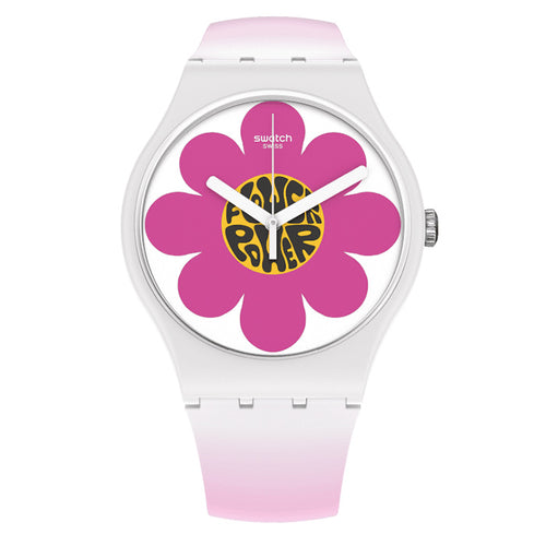 Swatch Flower Hour Watch - SO32M104