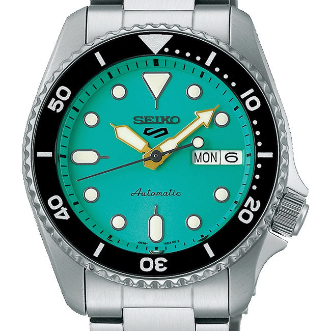 5 Sports SKX &amp;lsquo;Midi&amp;rsquo; Teal 55th Anniversary Watch - SRPK33K1 - 38mm