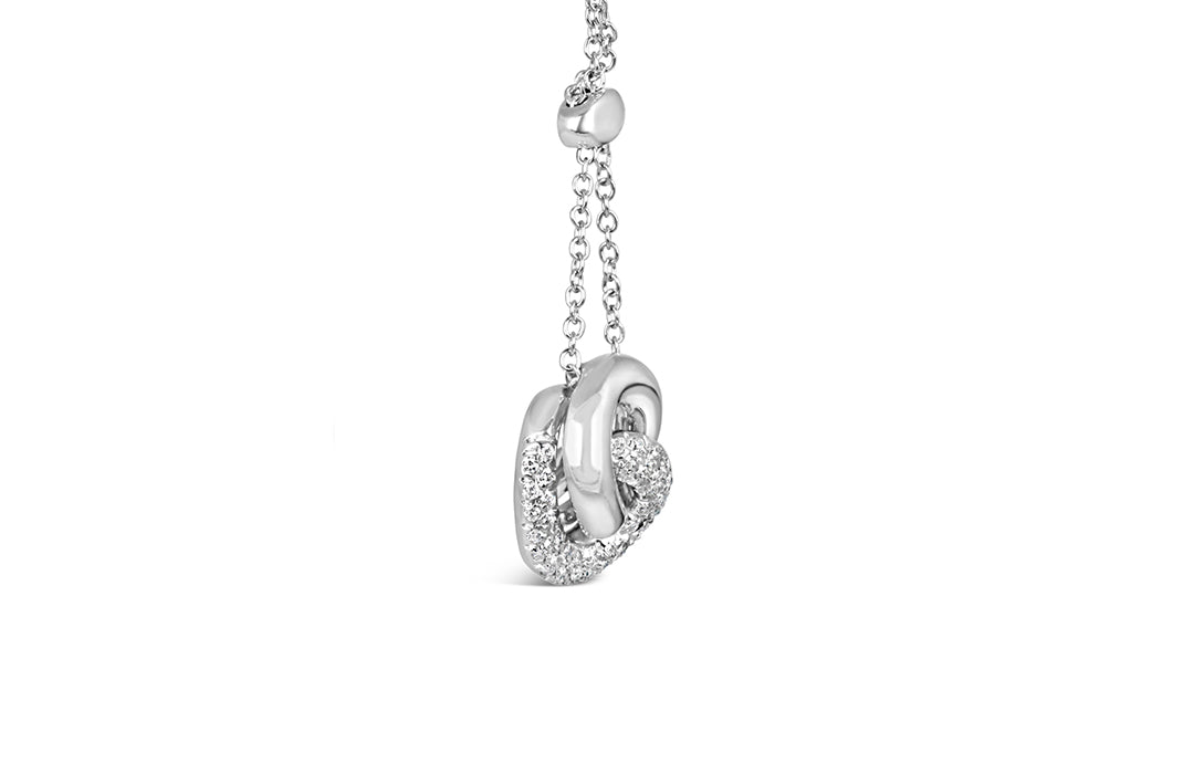 Salvini Diamond Swirl Pendant