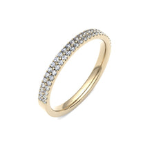 Load image into Gallery viewer, ROUND BRILLIANT DOUBLE ROW CLAW - 0.25ct